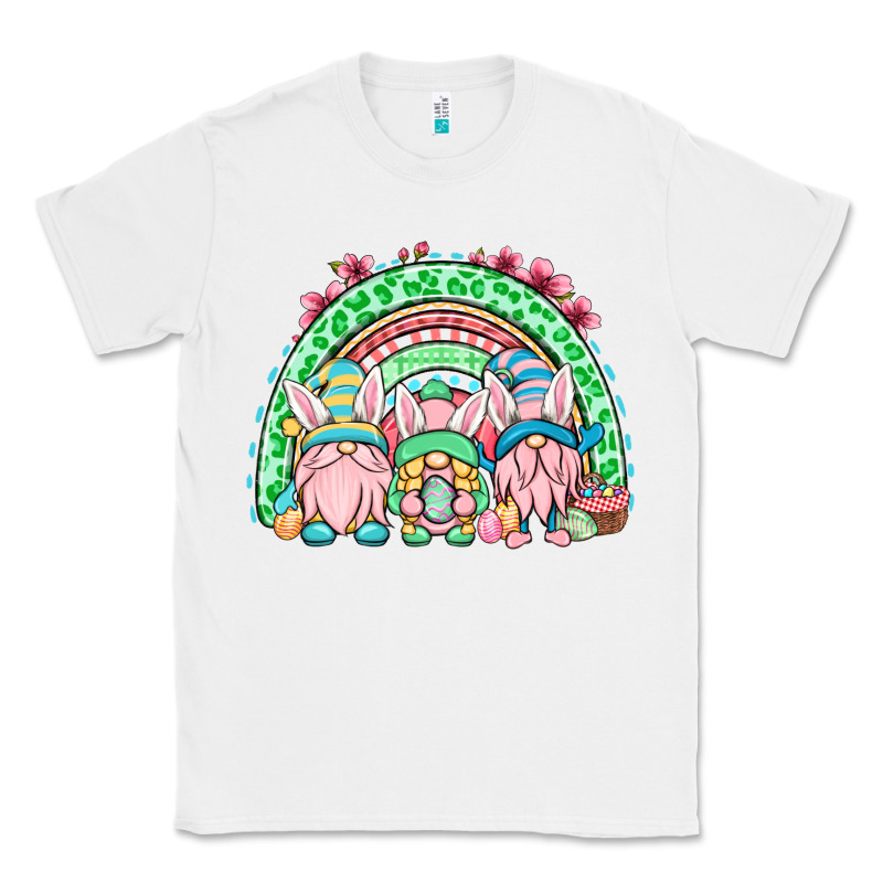 Easter Gnomes Rainbow Classic Tee by OliviaCreatesArt | Teevron