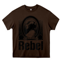 Chocolate Brown political rebel tshirt susan b anthony women's history gift Heavy Core Tee - baoMotion