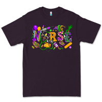 Plum nurse mardi gras Premium Tee - FaDigitalArtStudio