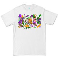 White nurse mardi gras Premium Tee - FaDigitalArtStudio