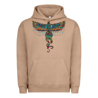 Pigment Burro aztec serape thunderbird Urban Hoodie - RanaPortraitStore