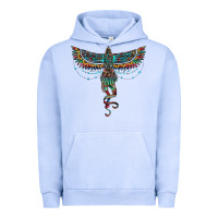 Pigment Grape Ice aztec serape thunderbird Urban Hoodie - RanaPortraitStore