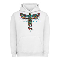 Pigment Lunar Rock aztec serape thunderbird Urban Hoodie - RanaPortraitStore