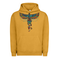 Pigment Peanut Butter aztec serape thunderbird Urban Hoodie - RanaPortraitStore