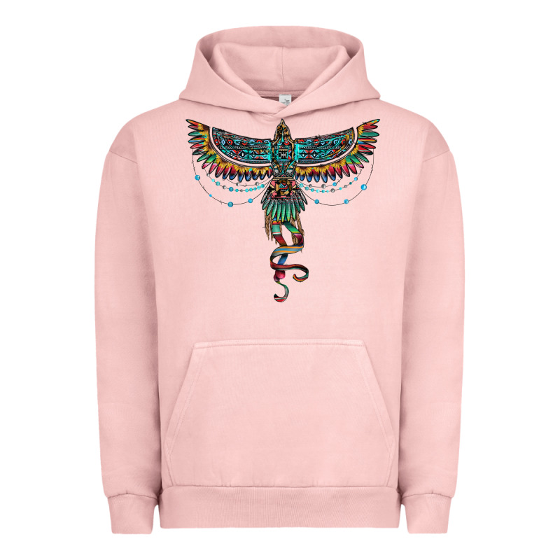 Aztec Serape Thunderbird Urban Hoodie by RanaPortraitStore | Teevron