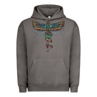 Pigment Tornado aztec serape thunderbird Urban Hoodie - RanaPortraitStore