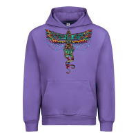 Tulip aztec serape thunderbird Urban Hoodie - RanaPortraitStore