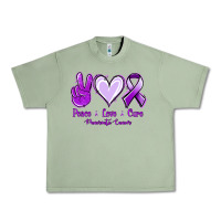 Oil Green Pace Love Cure Pancreatic Cancer Urban Heavy Tee - Jasminsmagicworld