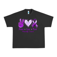 Pigment Black Pace Love Cure Pancreatic Cancer Urban Heavy Tee - Jasminsmagicworld