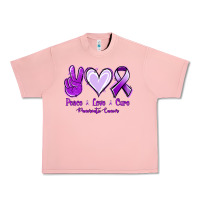 Salmon Pace Love Cure Pancreatic Cancer Urban Heavy Tee - Jasminsmagicworld