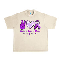 Sandshell Pace Love Cure Pancreatic Cancer Urban Heavy Tee - Jasminsmagicworld