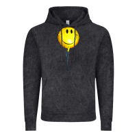 Vintage Black Balloon smile Vintage Hoodie - Artiststas