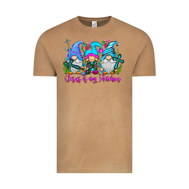 Jesus Is My Anchor Vintage Tee by CowhideDigitalArt | Teevron
