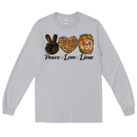 Moon Dust Peace Love Lion Head Long Sleeve Tee - LillyAllenDesigns