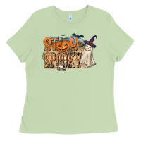 Matcha Stay Spooky Ladies Tee - CowhideDigitalArt