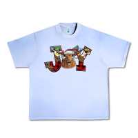 Grape Ice Joy Longhorn Urban Heavy Tee - CowhideDigitalArt