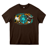 Chocolate Brown Moo Mothers Heavy Core Tee - Jasminsmagicworld