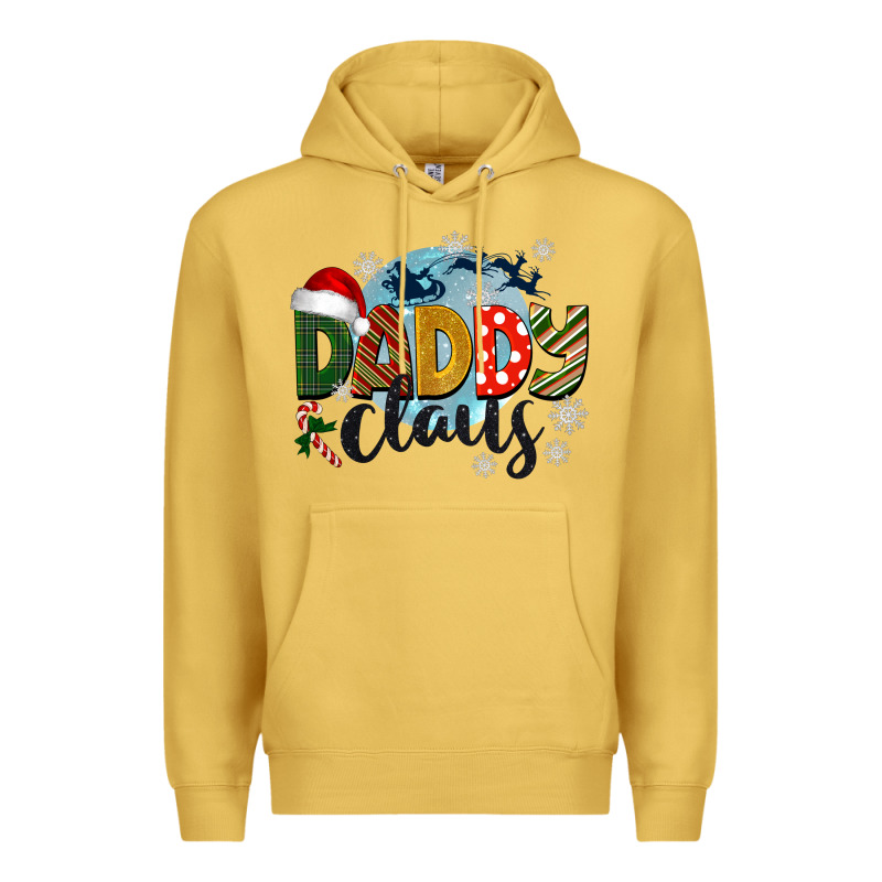 Daddy Claus Christmas Premium Hoodie by BarkalooDesign | Teevron