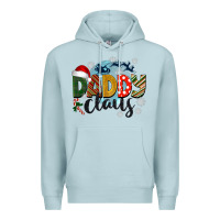 Blue Mist daddy claus christmas Premium Hoodie - BarkalooDesign