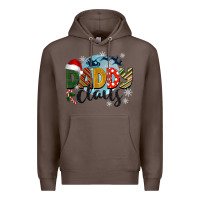 Coffee daddy claus christmas Premium Hoodie - BarkalooDesign