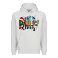 Dove Grey daddy claus christmas Premium Hoodie - BarkalooDesign