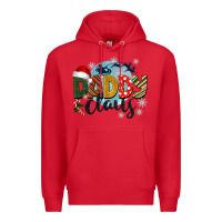 Red daddy claus christmas Premium Hoodie - BarkalooDesign