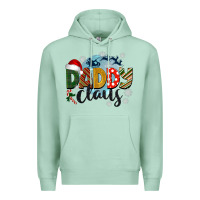 Seafoam daddy claus christmas Premium Hoodie - BarkalooDesign