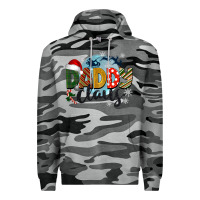 Slate Camo daddy claus christmas Premium Hoodie - BarkalooDesign