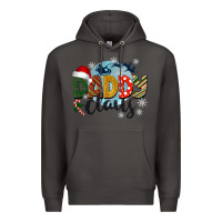Smoke daddy claus christmas Premium Hoodie - BarkalooDesign