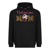 Black Dalmatian Mom Heavyweight Hoodie - Jasminsmagicworld