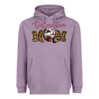 Lavender Dalmatian Mom Heavyweight Hoodie - Jasminsmagicworld