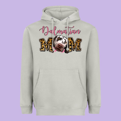 Dalmatian Mom Heavyweight Hoodie Designed By Jasminsmagicworld