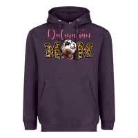 Plum Dalmatian Mom Heavyweight Hoodie - Jasminsmagicworld
