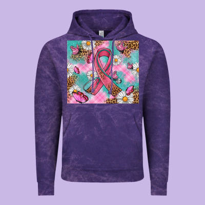 Breast Cancer Ribbon Stethoscope Vintage Hoodie Designed By Artiststas