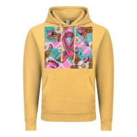 Vintage Mustard Breast Cancer Ribbon Stethoscope Vintage Hoodie - Artiststas