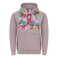 Vintage Zinc Breast Cancer Ribbon Stethoscope Vintage Hoodie - Artiststas