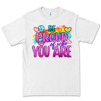 White Be Proud Of Who You Are Premium Tee - BundleAndBundleShop