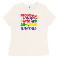 Bone proud teacher to ausome students Ladies Tee - CowhideDigitalArt