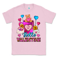 Bubblegum Pink hello valentine valentines day coffee mug Classic Tee - FaDigitalArtStudio
