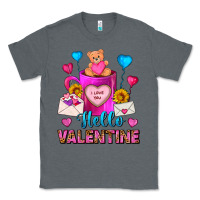 Charcoal Heather hello valentine valentines day coffee mug Classic Tee - FaDigitalArtStudio