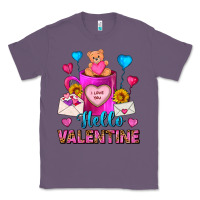Lavender hello valentine valentines day coffee mug Classic Tee - FaDigitalArtStudio