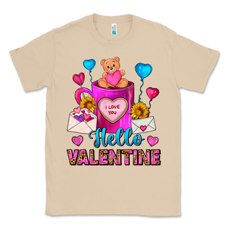 Hello Valentine Valentines Day Coffee Mug Classic Tee by FaDigitalArtStudio | Teevron