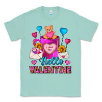 Seafoam hello valentine valentines day coffee mug Classic Tee - FaDigitalArtStudio