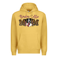 Antique Gold Border Collie Mom Premium Hoodie - Jasminsmagicworld