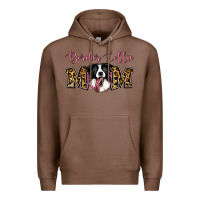 Chestnut Border Collie Mom Premium Hoodie - Jasminsmagicworld