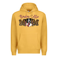 Mustard Border Collie Mom Premium Hoodie - Jasminsmagicworld