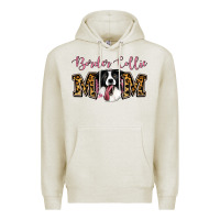 Oatmeal Heather Border Collie Mom Premium Hoodie - Jasminsmagicworld