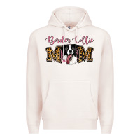 Pale Pink Border Collie Mom Premium Hoodie - Jasminsmagicworld