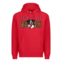 Red Border Collie Mom Premium Hoodie - Jasminsmagicworld