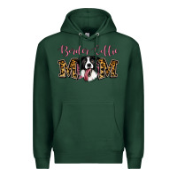 Sports Green Border Collie Mom Premium Hoodie - Jasminsmagicworld